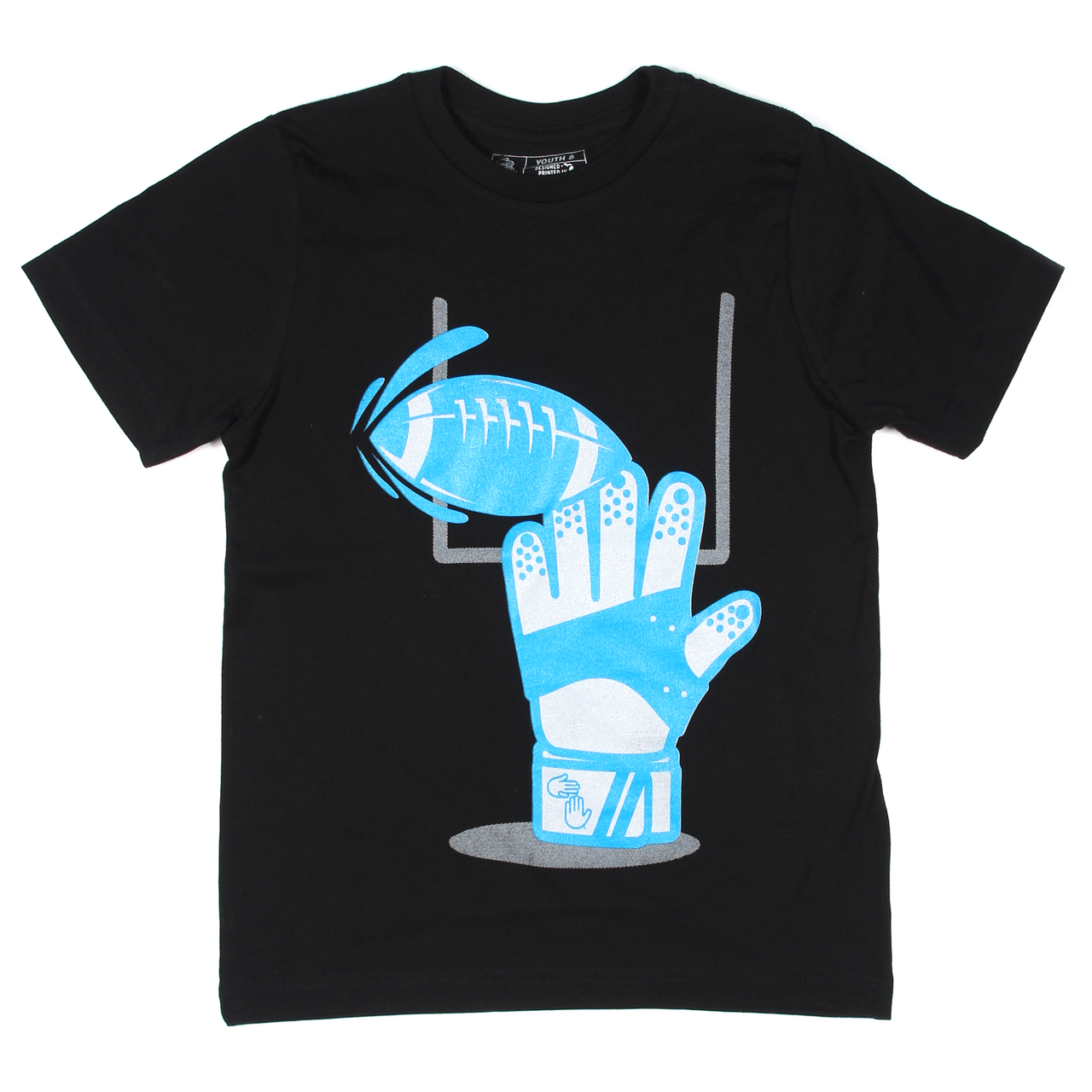 Football in the Hand Youth Tee (Black)